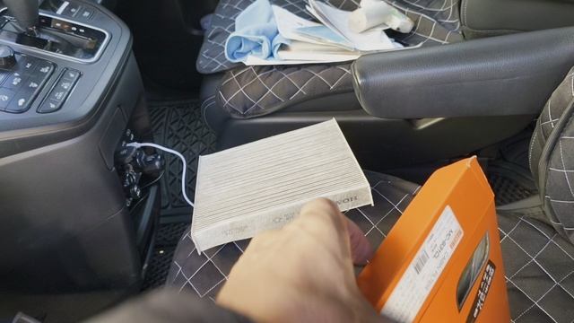 HONDA Stepvgn RP6 Замена салонного фильтра