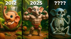 Эволюция Cocofanto elefanto - итальянская мозговая гниль