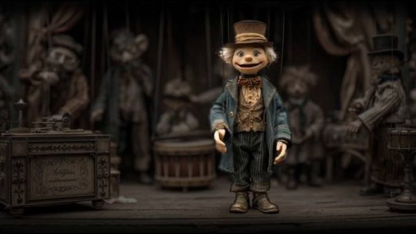 FREAK SHOW 2 AI Short Film Macabre Twisted Circus Video Sideshow Steampunk, AI Art World, Epic Music