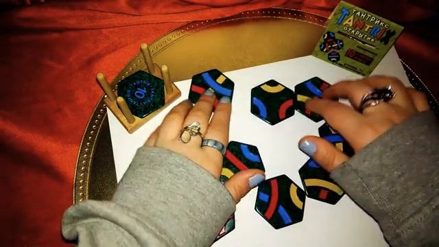 Очень расслабляющее АСМР шепот ОБЗОР ГОЛОВОЛОМКИ ТАНТРИКС болталка решаем головоломку смотреть онлайн