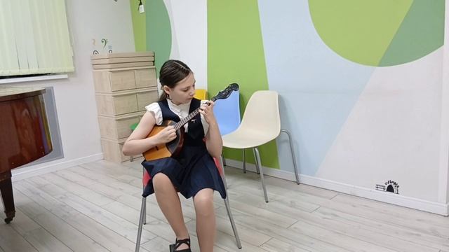Смотр этюдов. Рязанцева Анна (ДШИ №18, 3 класс, домра)