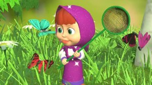 МАША И МЕДВЕДЬ. РАСКРАСКА С МАШЕЙ.