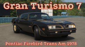 Pontiac Firebird Trans Am 1978 — культовый мускул-кар в мире Gran Turismo 7