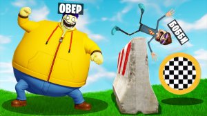 ХУДОЙ ПРОТИВ ТОЛСТОГО В ROBLOX