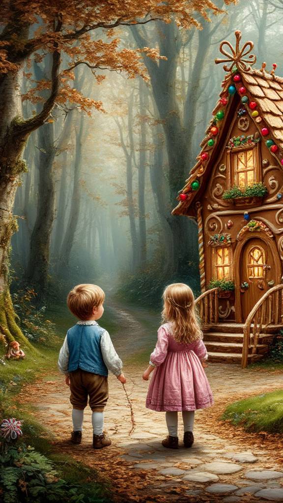 Пряничный домик.Шарль Перро смотреть онлайн