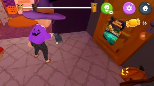 кот и бабка хэллоуинская  обновление