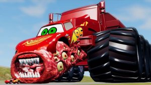 ЭПИЧЕСКАЯ ГОНКА ТАЧЕК ПРОТИВ МОНСТРА СПРУНКИ В БИМКЕ