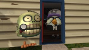 😨 я Притворился ПОЛУНОЧНЫМ ЧЕЛОВЕКОМ и Затроллил Брата в Чикен Ган!