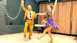 Буги-вуги-стомп.  Танцоры и фортепиано. Сондре и Таня. #Танцы