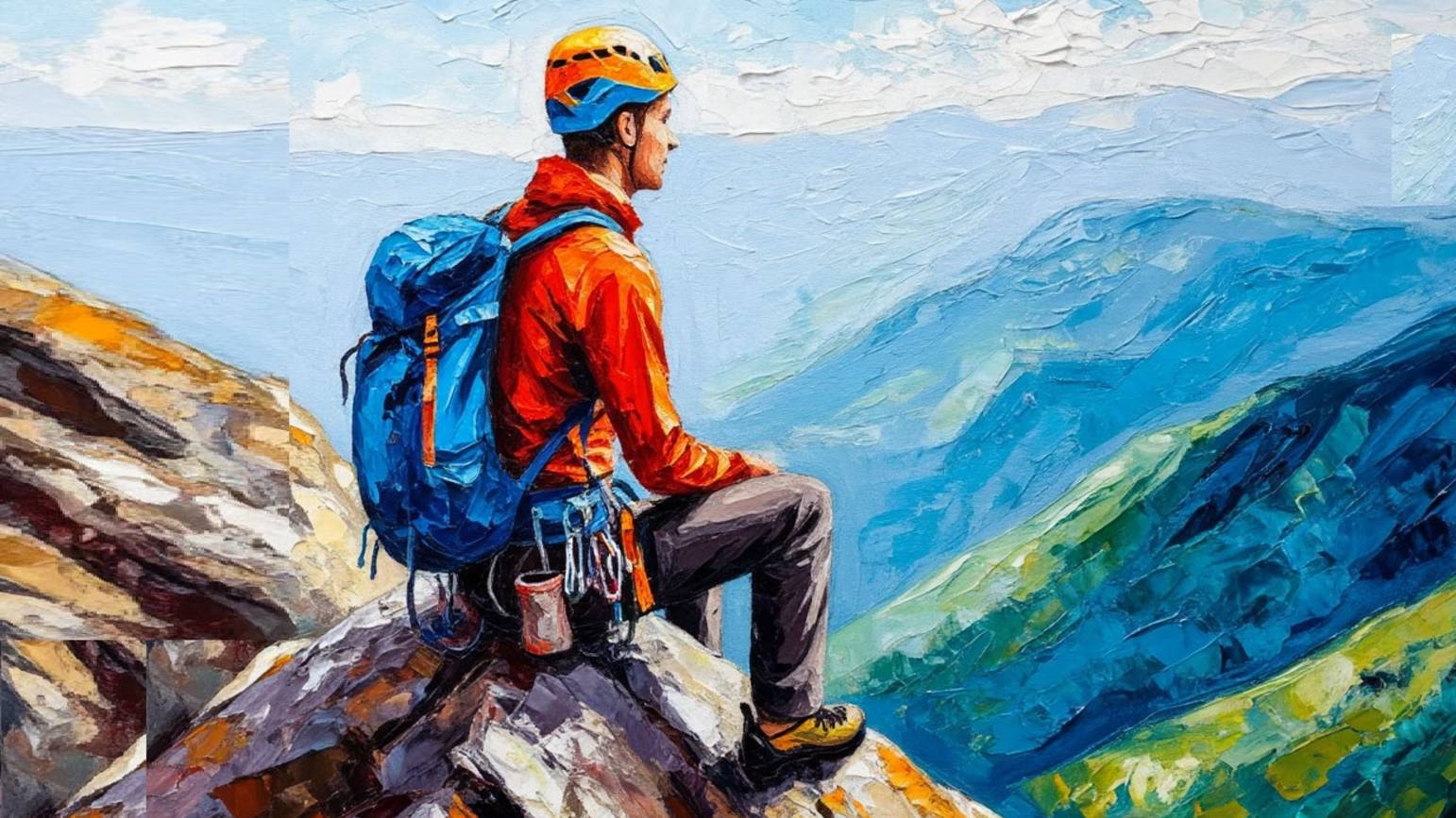 Eroberung der Berge. Покорение  гор.