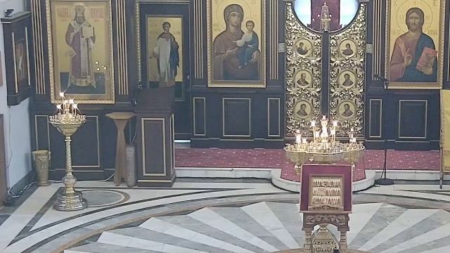 25.10.2025 Божественная Литургия. Суббота. Седмица 20-я по Пятидесятнице. смотреть онлайн