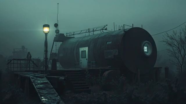 Desolate Bunker Dark Ambient ｜ Post-Apocalyptic Fog Aethel - Dystopian Soundscape смотреть онлайн