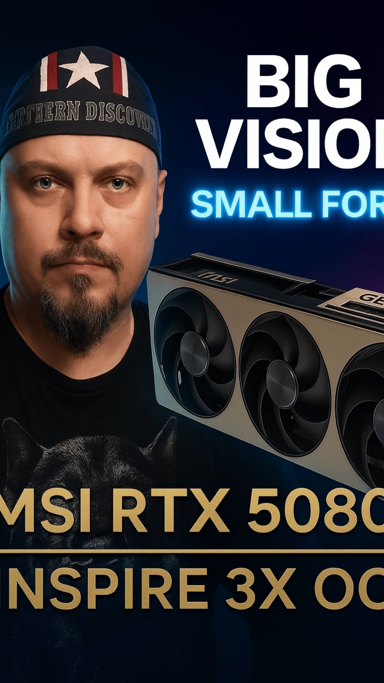 Msi RTX 5080 Inspire 3X OC — Big Vision Small Form | Полный обзор и сборка ПК смотреть онлайн