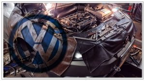 Пассат B7 1.8 TSI (CDAB). Метки цепей ГРМ, затяжка шкива коленвала.