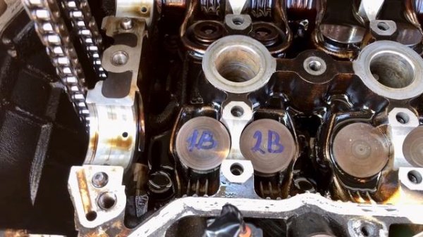 Замена маслосъемных колпачков 1ZZ-FE TOYOTA