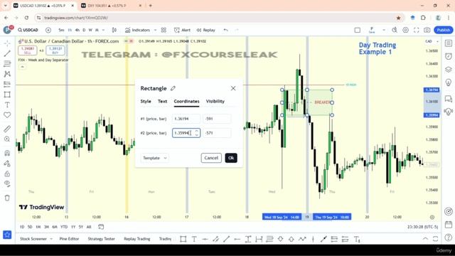 3 -Day Trading Example 1 USDCAD смотреть онлайн