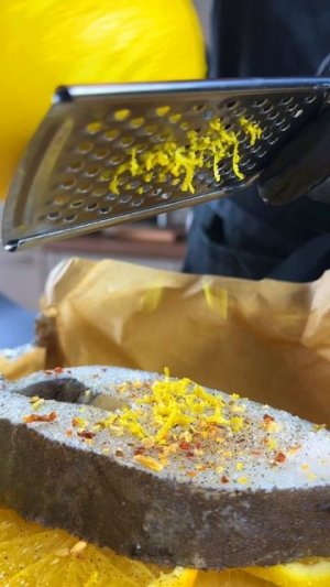 Запеченная зубатка