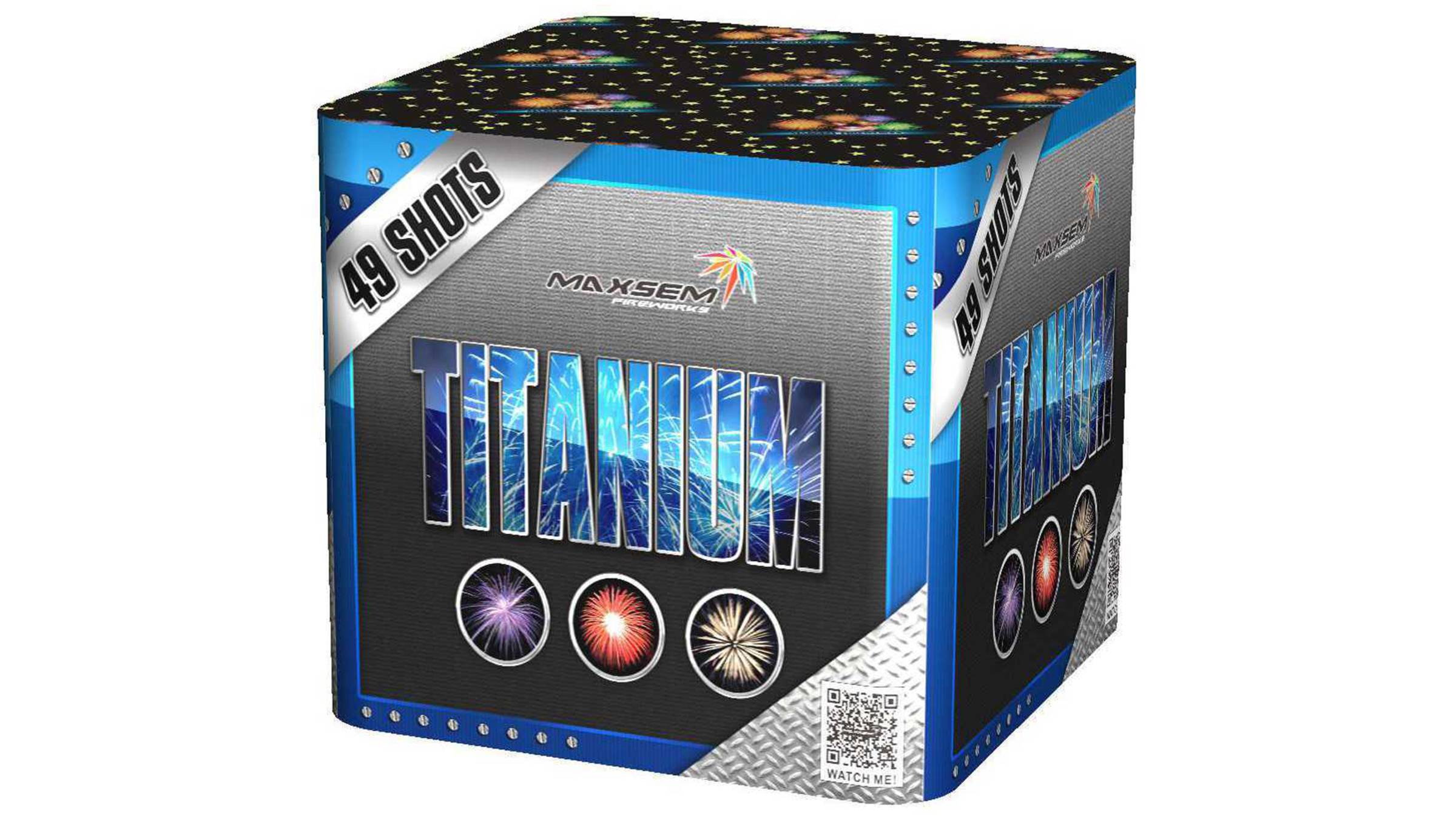 SB-49-02 Салют "TITANIUM" (1,2" х 49 залпов) "Maxsem" смотреть онлайн