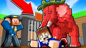 Я ПРИЗВАЛ КЛУБНИЧНОГО СЛОНА В СВОЙ МИР В МАЙНКРАФТ