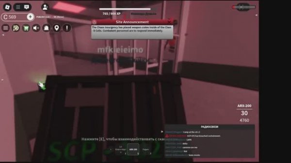 играю с другом в SCP : RP