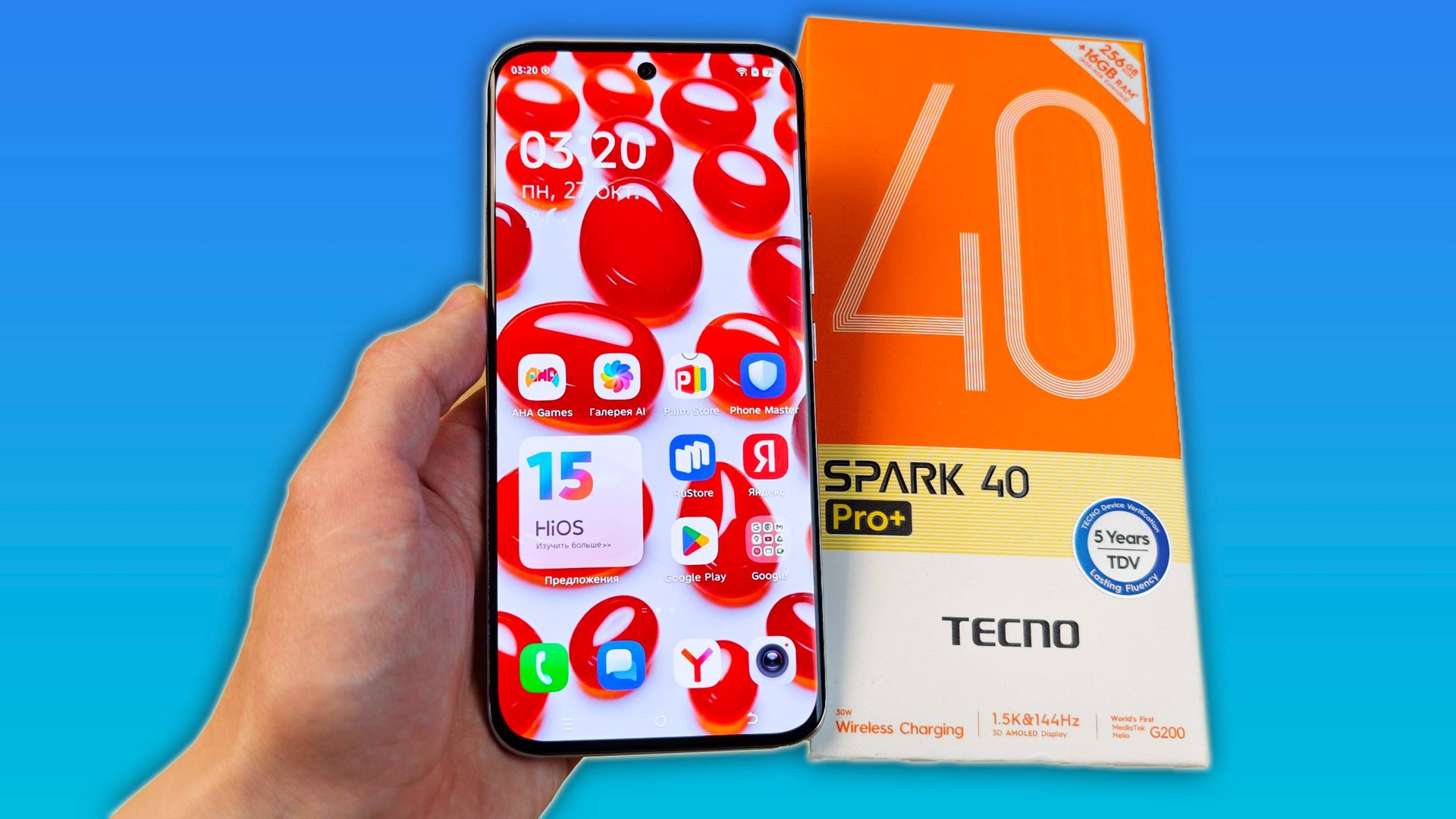 TECNO SPARK 40 PRO+ - СТОИТ ДЕШЕВО, ВЫГЛЯДИТ ДОРОГО! смотреть онлайн