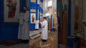 25.10.25 Освящение престола Благовещенского храма г. Нерехты Костромской обл.