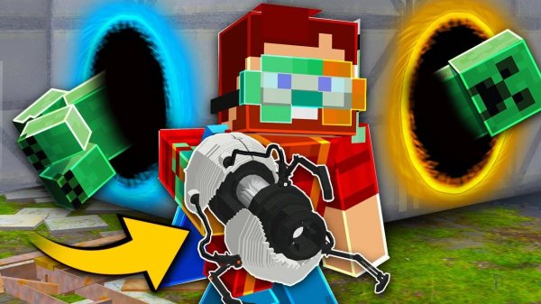 Это РЕАЛЬНЫЙ Portal в Майнкрафт БЕЗ Модов (НЕ КЛИКБЕЙТ)