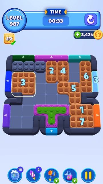 Color Block Jam 987 Уровень смотреть онлайн