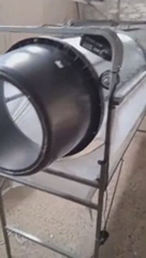 Барабанный сепаратор для просеивания червей, вермиферма.