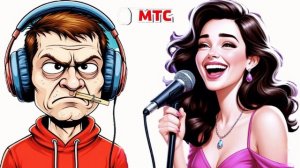Слабослышащий мошенник из "МТС" позвонил конфликтной певунье 🎤🎶💃