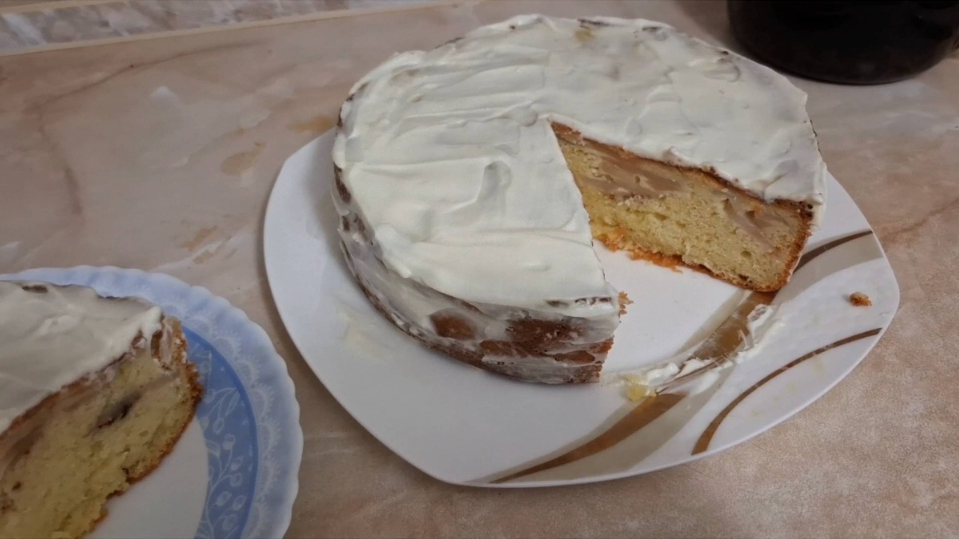 Яблочный пирог по рецепту нашей подписчицы.Ну Очень вкусный. смотреть онлайн