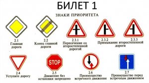 Билет  1  ПДД 2025 прохождение (телефон)