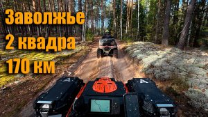 Левый берег Волги. Из нижегородской в Марий Эл 170 км