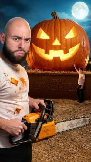 Я Построил Огромный Фонарь Из Тыквы Feastables (Мистер Бист | Mr Beast)