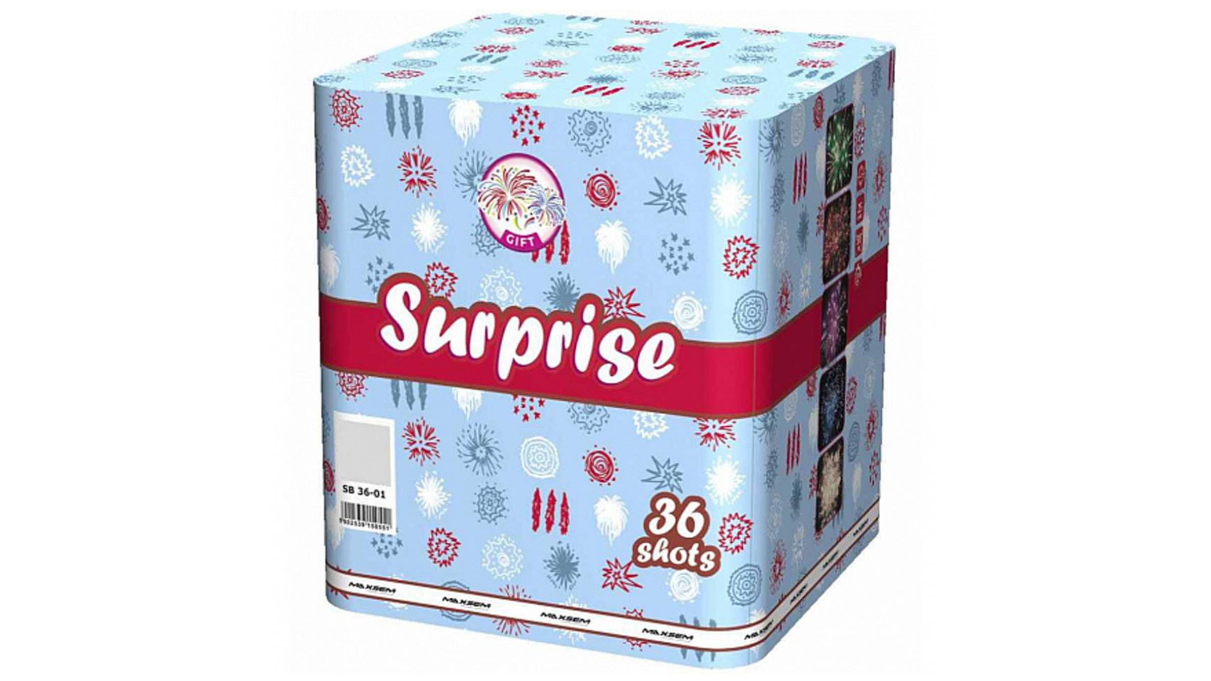 SB-36-01 Салют "SURPRISE" (1,2" х 36 залпов) "Maxsem" смотреть онлайн