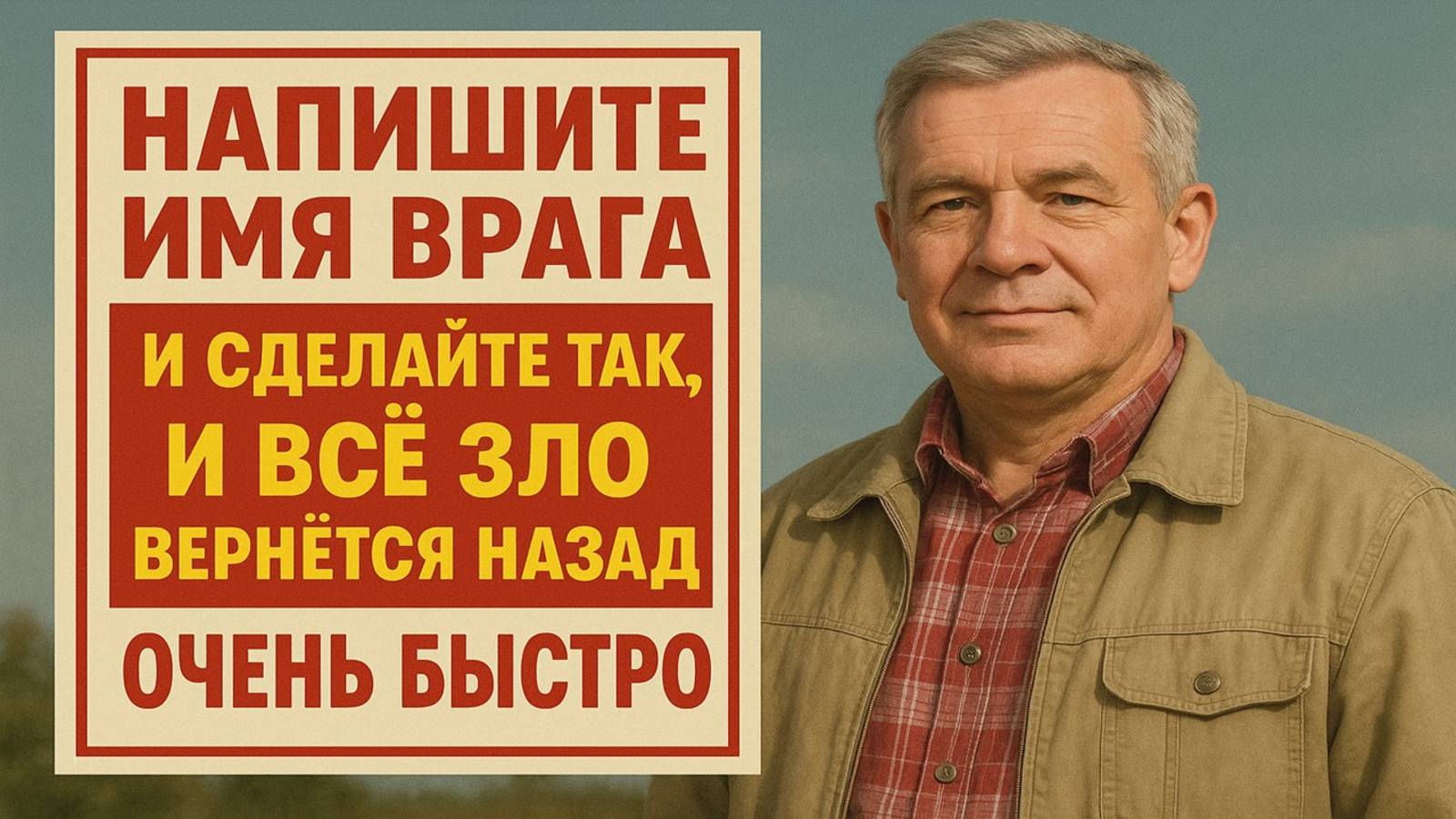 Напишите имя врага на этом - и увидите, как всё зло обернётся против него смотреть онлайн