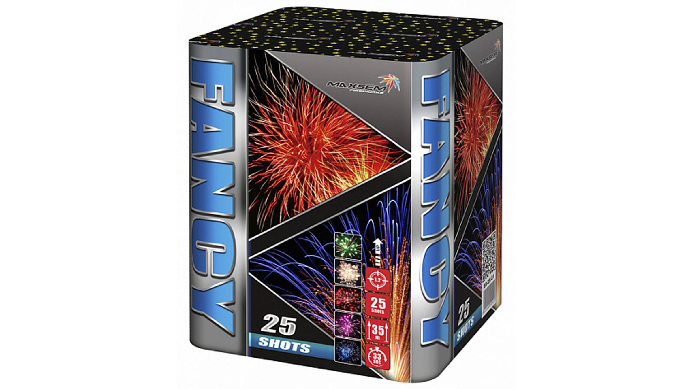 SB-25-01 Салют "FANCY" (1,2" х 25 залпов) "Maxsem" смотреть онлайн