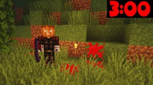 🎃Майнкрафт , но в нашем мире Тыква Головый!