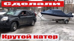 Fishroad 530 ht. Обзор катера. Тюнинг катера. Лодка для путешествий. Проект Семейный катер (2019)