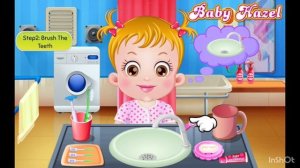 Обзор на детскую мобильную игру «Baby Hazel Brushing time» или «Малышка Хейзел - Время чистить зубы»
