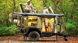 Роскошный кемпинг в дикой природе ✨ Номер-люкс на колесах