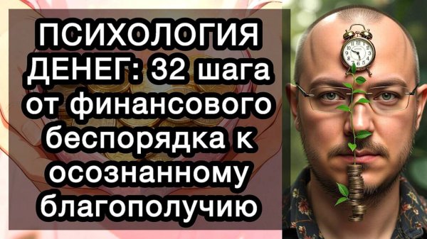 ПСИХОЛОГИЯ ДЕНЕГ: 32 шага от финансового беспорядка к осознанному благополучию. Руководство