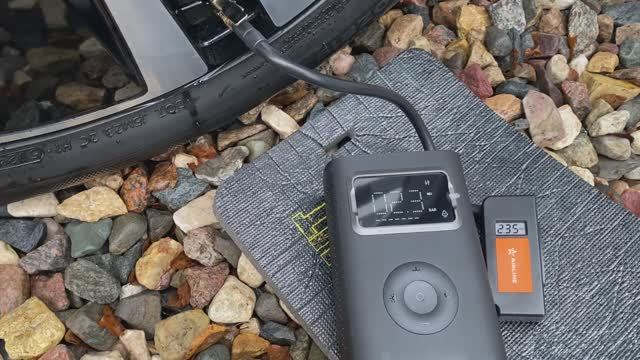 Аккумуляторный компрессор Xiaomi смотреть онлайн