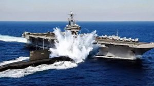 Когда Советская Атомная Подлодка Протаранила Американский Авианосец