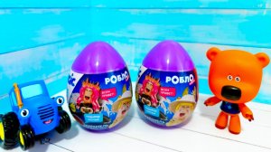 Кеша и Синий трактор распаковывают сюрпризы 🤫 мультики с игрушками | видео для детей