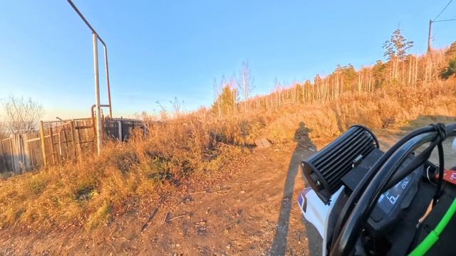 В осенний лес на релаксе. Лайт эндуро.