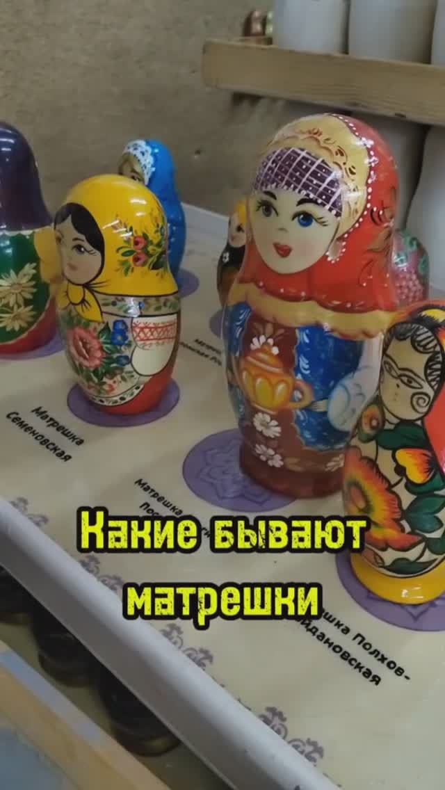 Какие бывают матрëшки? смотреть онлайн
