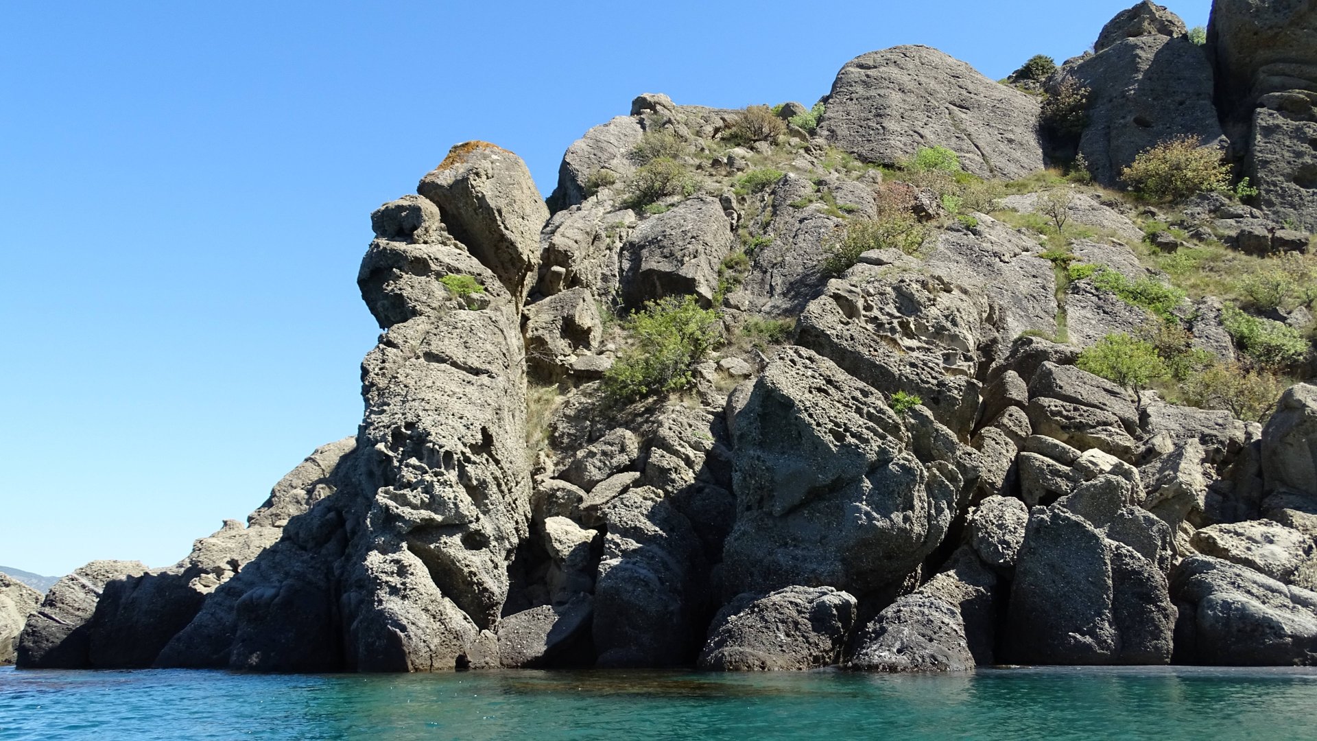 Крым. Увидел скалы Меганома и обалдел. смотреть онлайн