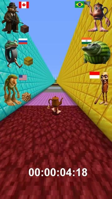 Ultimate New Brainrot Speed Challenge 🐇🏅 (Part 2) #minecraft #shorts #brainrot смотреть онлайн