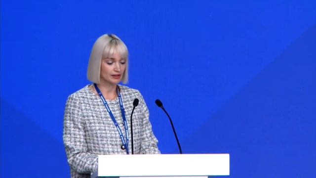 Ирина Халютина на Федеральном совете первичных отделений партии